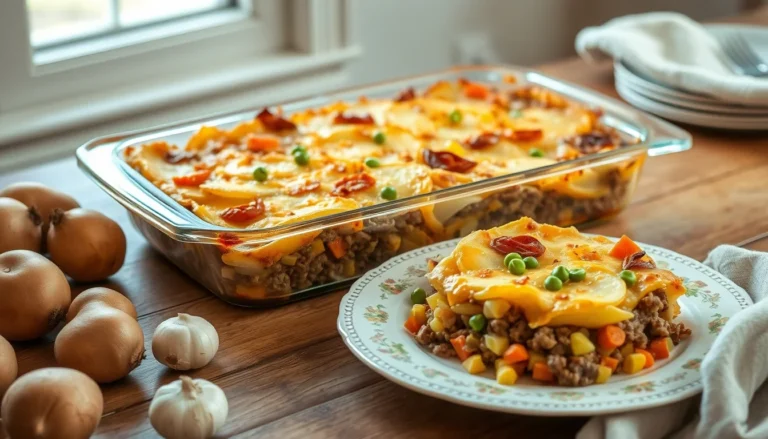 Cazuela Hobo con Carne Molida: Un Plato Reconfortante y Fácil de Preparar