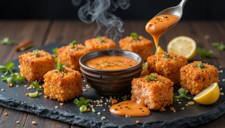 Crujientes Bites de Salmón Bang Bang: Una Explosión de Sabor Dulce y Picante 2025