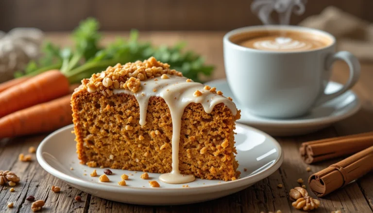 Pastel de Café con Zanahoria