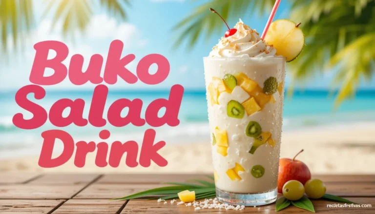 Receta de bebida de ensalada Buko La Bebida Tropical Refrescante 2025