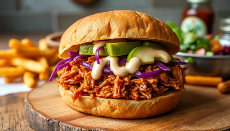 Sándwiches de Jackfruit BBQ Una Delicia Vegana Jugosa y Sabrosa