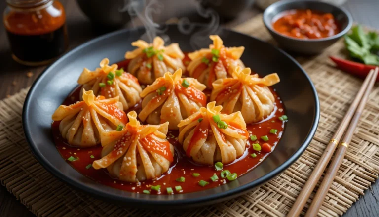 Wontones de Pollo en Salsa Picante de Chile Un Explosión de Sabor 2025