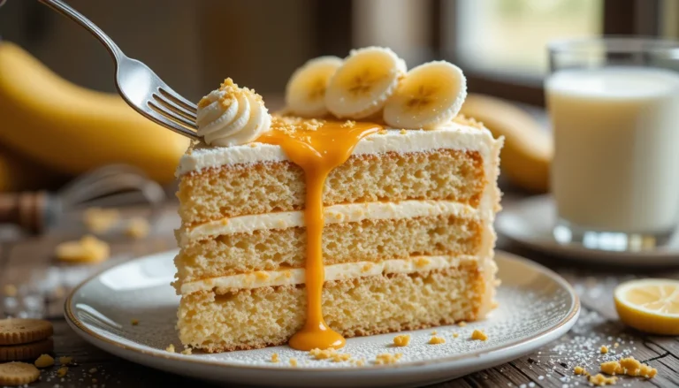 Divina de Pastel de Crema de Plátano 2025