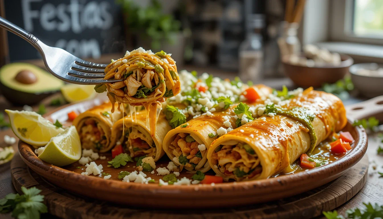 Enchiladas de Pollo Saludables 2025
