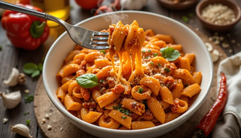 Pasta con Pimiento Rojo Asado 2025