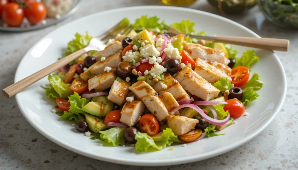 Ensalada de Pollo Asado