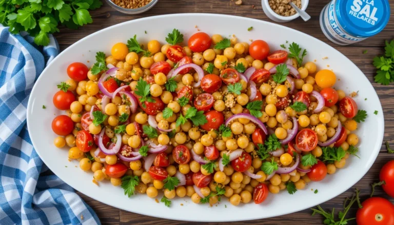 Ensalada de garbanzos