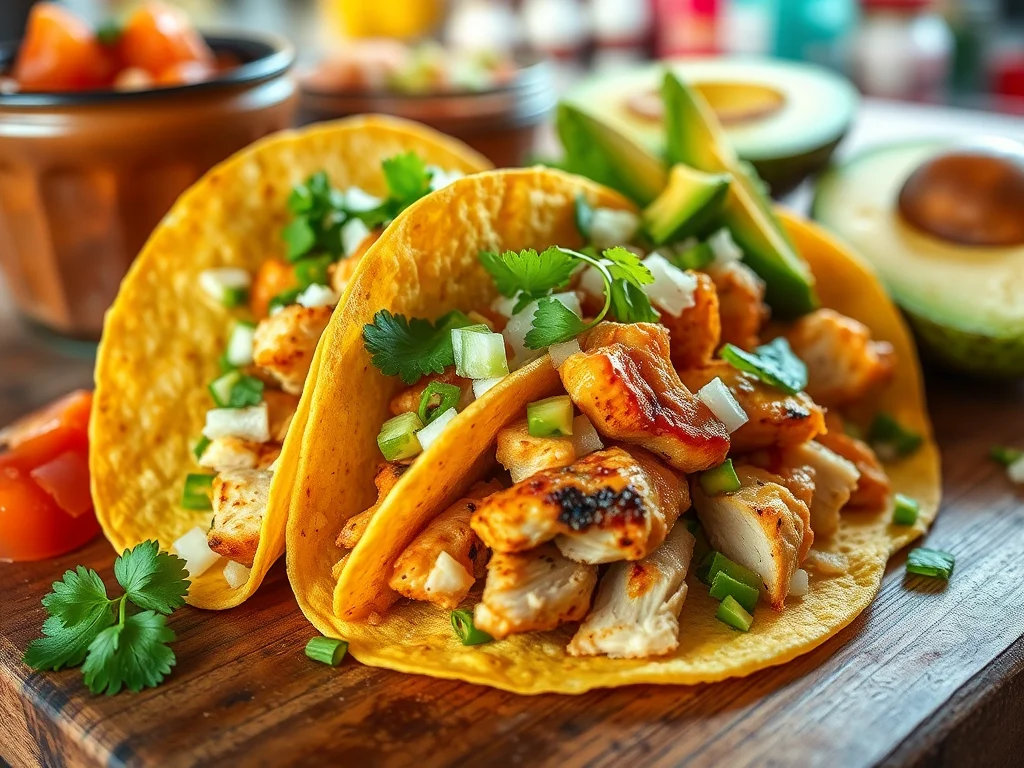 Tacos de Pollo