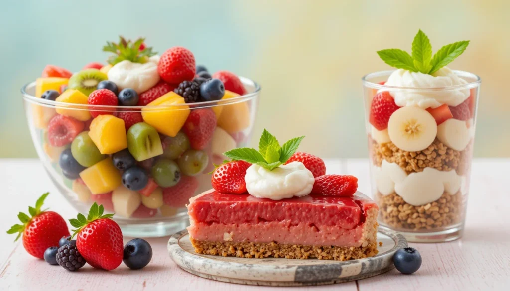 Postres Saludables a Base de Frutas